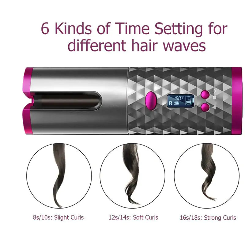 Zaptron™ Easy To Use Hair Curler - Zaptron